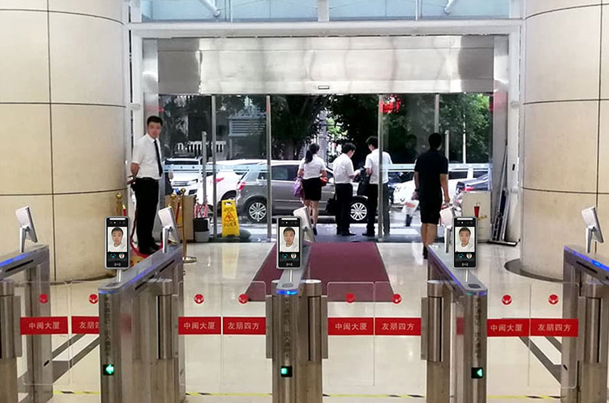 楼宇、园区人脸识别门禁系统_智能化解决方案_深圳捷易科技