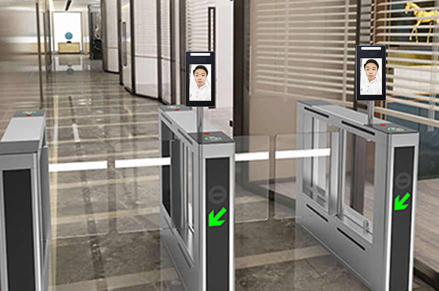 捷易科技无感人脸门禁一体机新品，大容量快速识别智能又安全