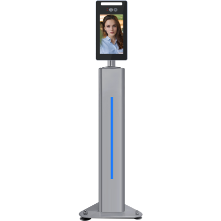 立柱式人脸识别门禁考勤机