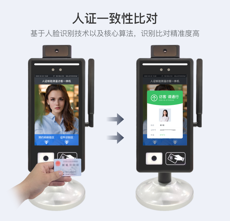 技术创新引领行业新变革，人证核验访客机成为新时代的标配